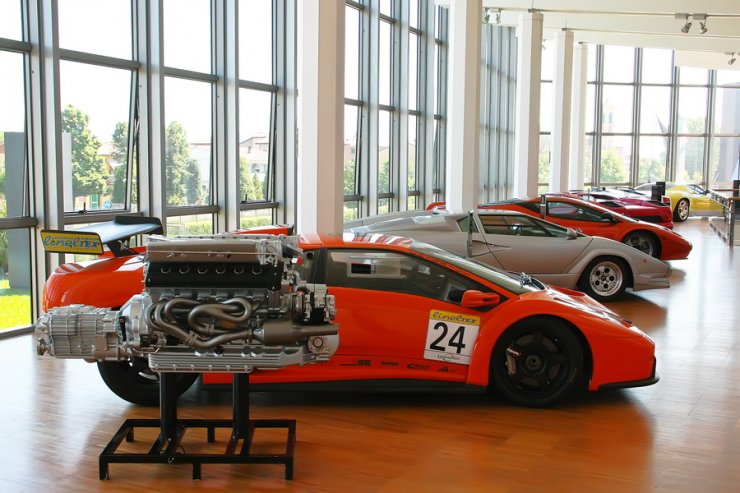 Итальянский музей Lamborghini