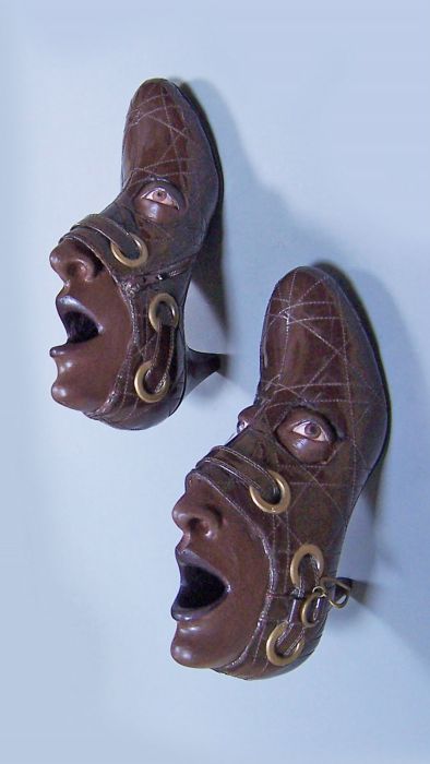 Обувь с лицами от Гвен Мэрфи