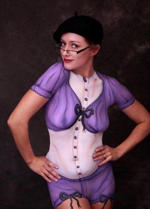 Бодиарт (Ню)