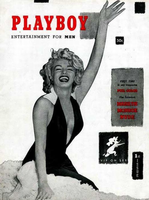 Некоторые модели журнала Playboy, начиная с 1953 года (18+)