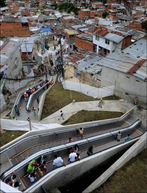 Эскалаторы в Колумбии