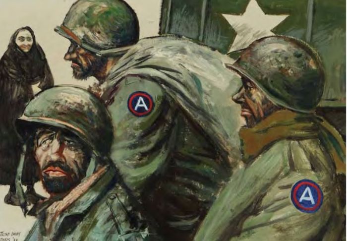Рисунки американских солдат