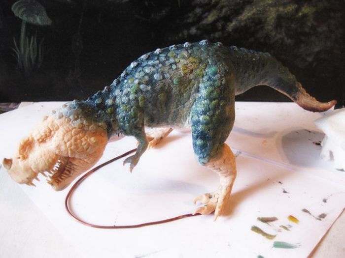 Классная фигурка динозавра своими руками » Фото Приколы, смешные ...