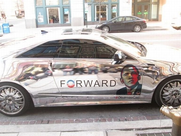 Машина фаната Барака Обамы