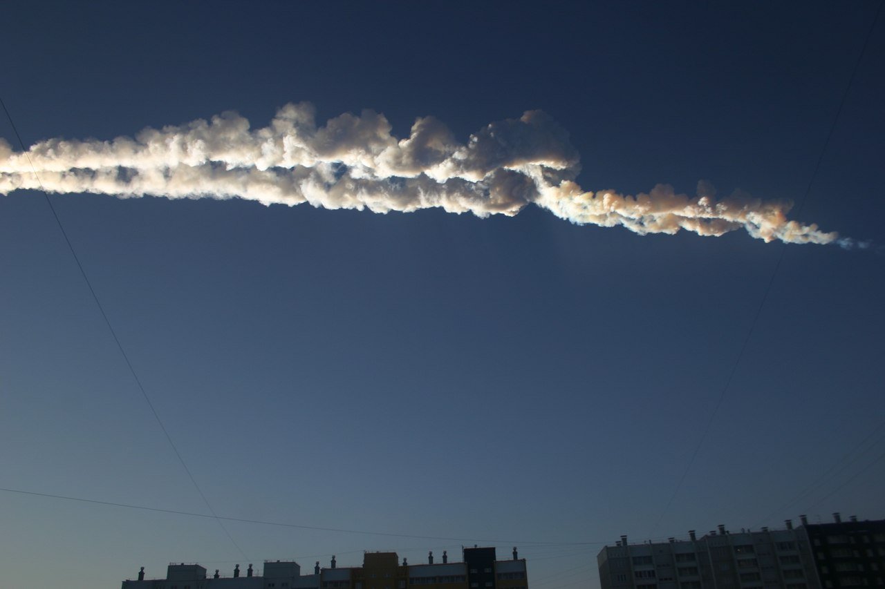 Метеорит в Челябинске 15 февраля