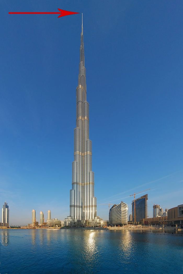 Фото с Бурдж-Халифа в Дубаи