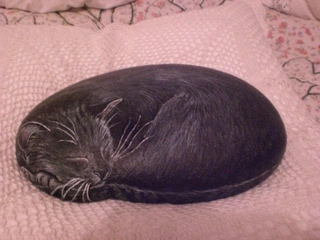 Каменные коты от Маргариты Глемборг