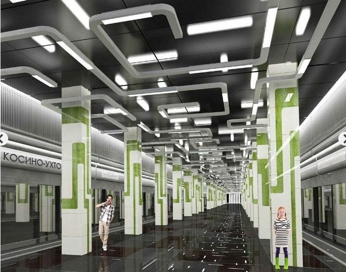 Проекты новых московских станций метро