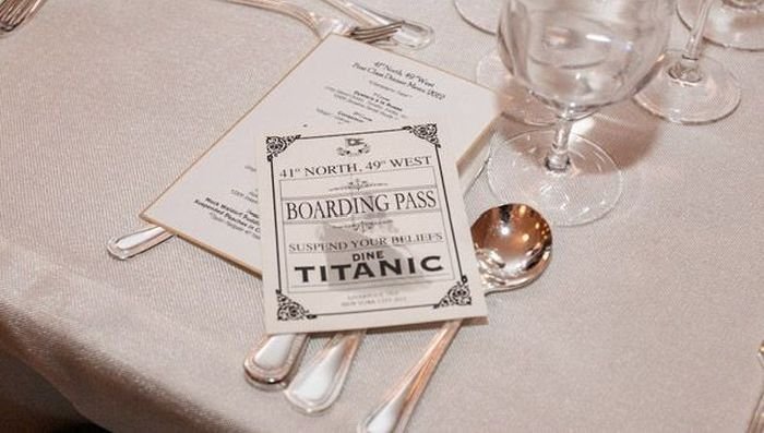 Последний ужин пассажиров Титаника