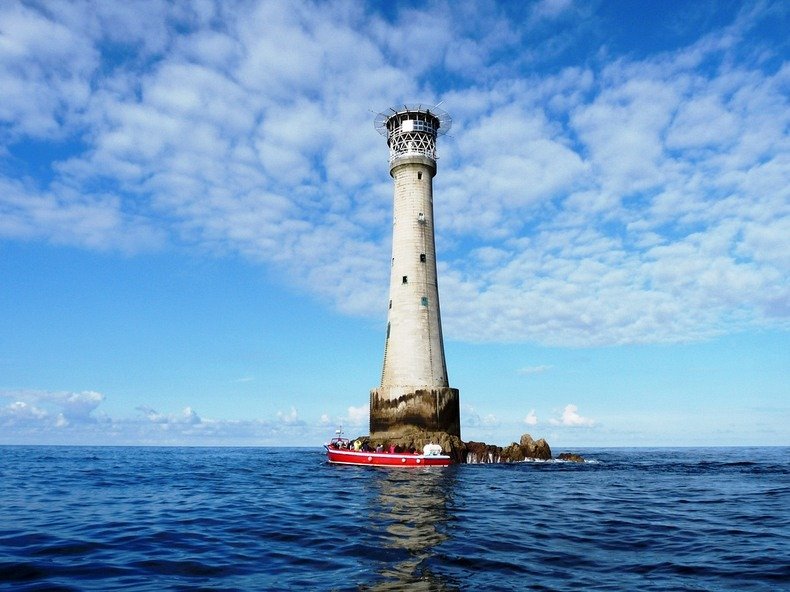 Скала Бишоп - самый маленький остров в мире
