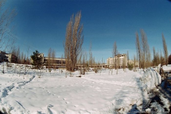 Зимняя фотопрогулка по Чернобыльской Зоне отчуждения