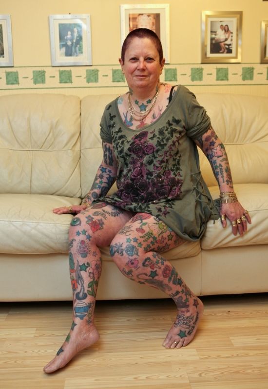 Татуированная бабушка