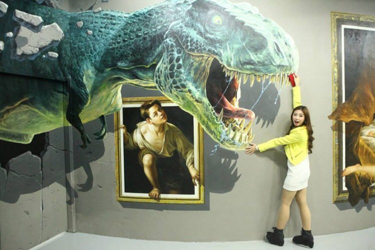 Музей 3D-искусства в Маниле (17 фото)