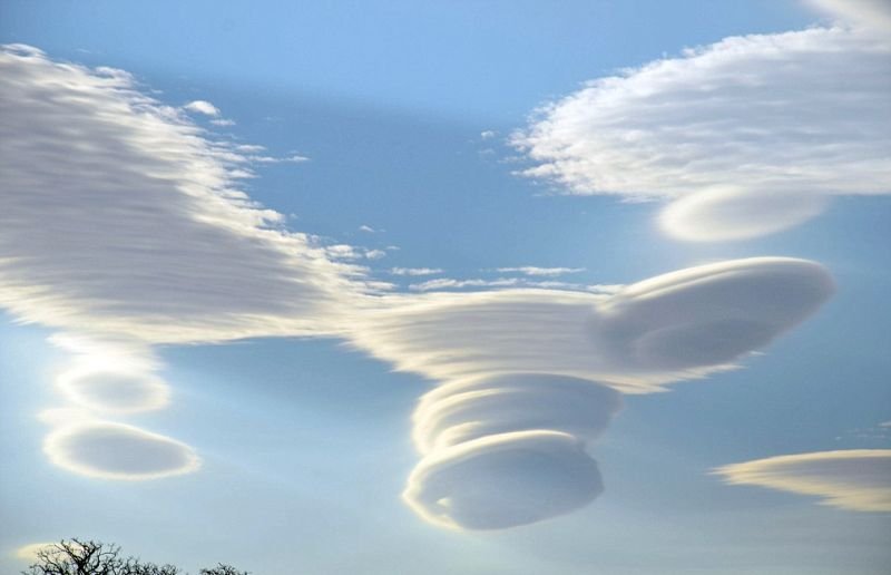 Дисковые облака - самое частое объяснение увиденного НЛО