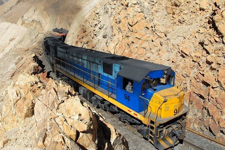 Железная дорога в Чили