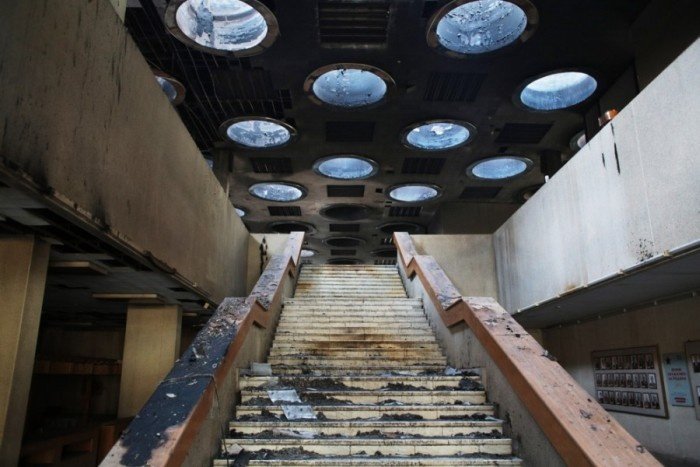 Что происходит сейчас в сгоревшей библиотеке ИНИОН РАН