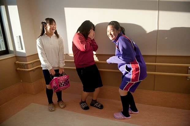В Японской клинике для девочек страдающих ожирением