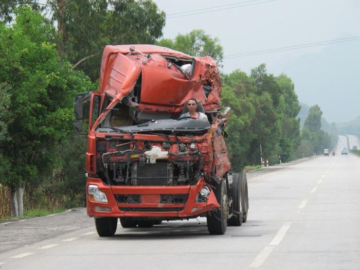 Китайские водители суровы и беспощадны (75 фото)