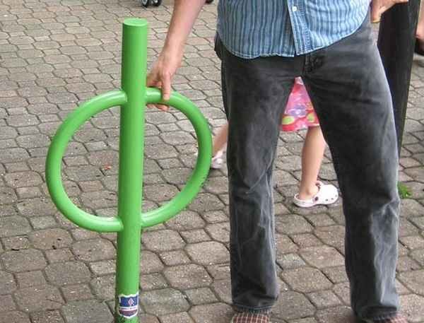 Столбики для велосипедистов от городского муниципалитета