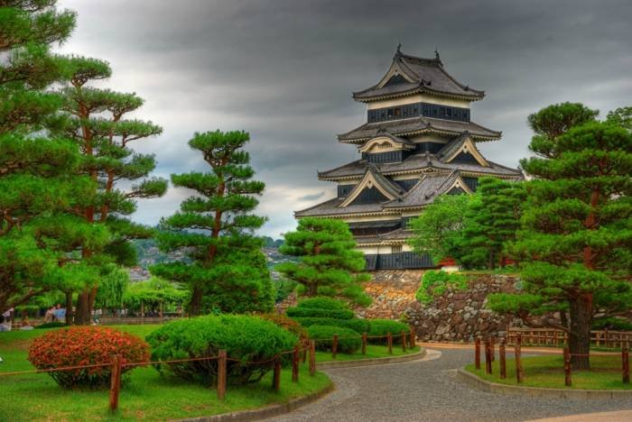 Замок Мацумото в Япониии (11 фото)