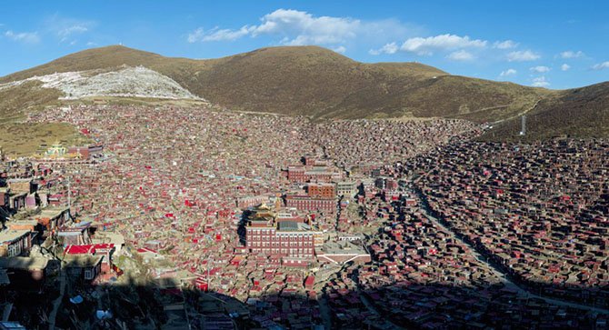 Уникальный монастырь Сэда в Тибете (23 фото)