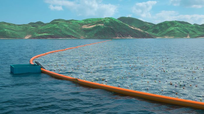 В следующем году будет запущена автономная система очистки океана (10 фото)