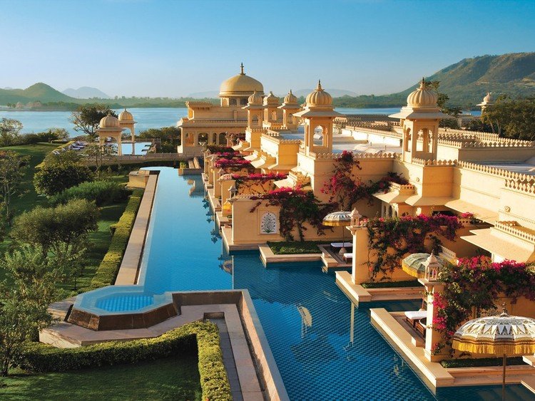 Отель в Индии - Oberoi Udaivilas (18 фото)