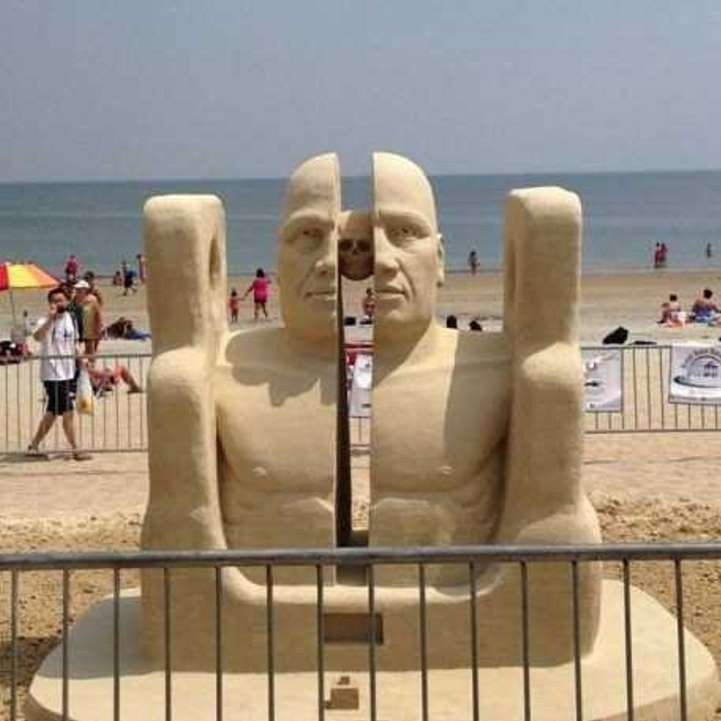 Песчаные скульптуры на фестивале Revere Beach International Sand Sculpting Festival 2015 (18 фото)