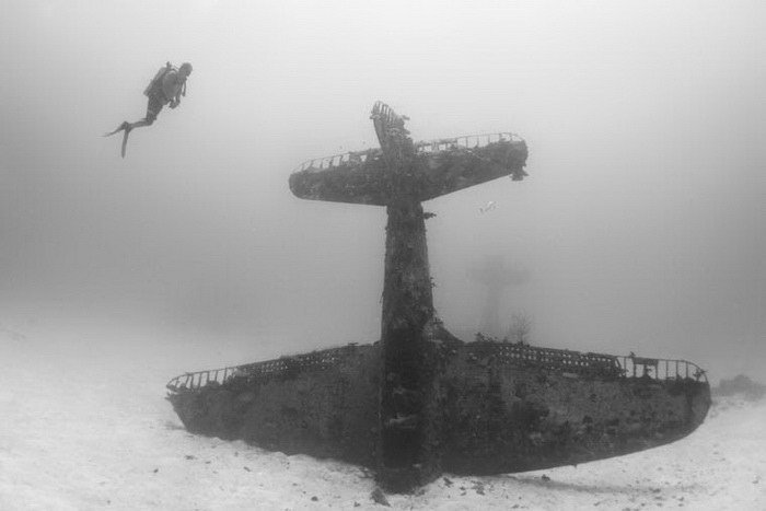 Потонувшие самолеты в фотографиях Brandi Mueller (14 фото)