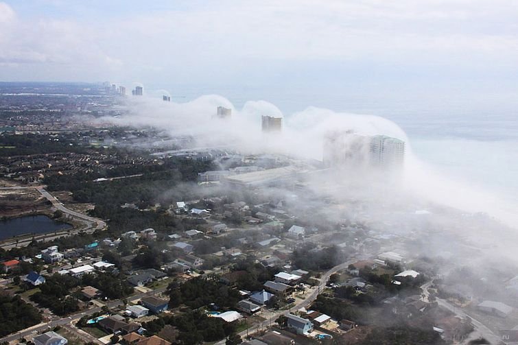 Уникальное природное явление - Небесное цунами (7 фото)