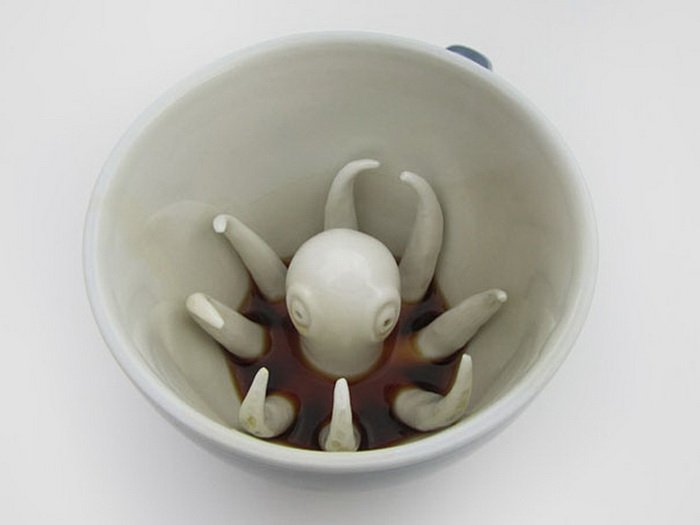 Креативные чашки для чая и кофе (29 фото)