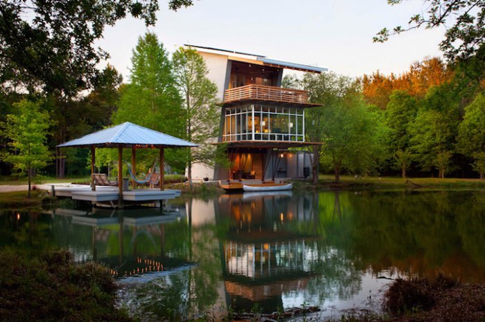 Pond House – экологически чистая красота (11 фото)