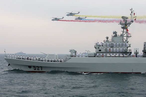 60-летие ВМС Народно-освободительной армии Китая (14 фото)