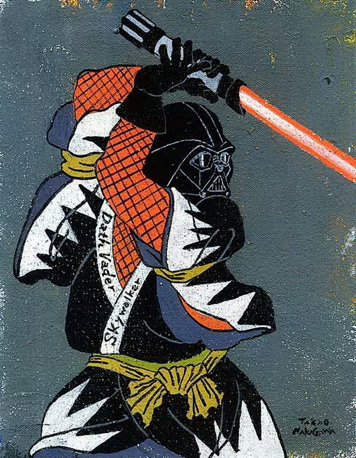 Иллюстрации самураев Takao Nakagawa (20 фото)