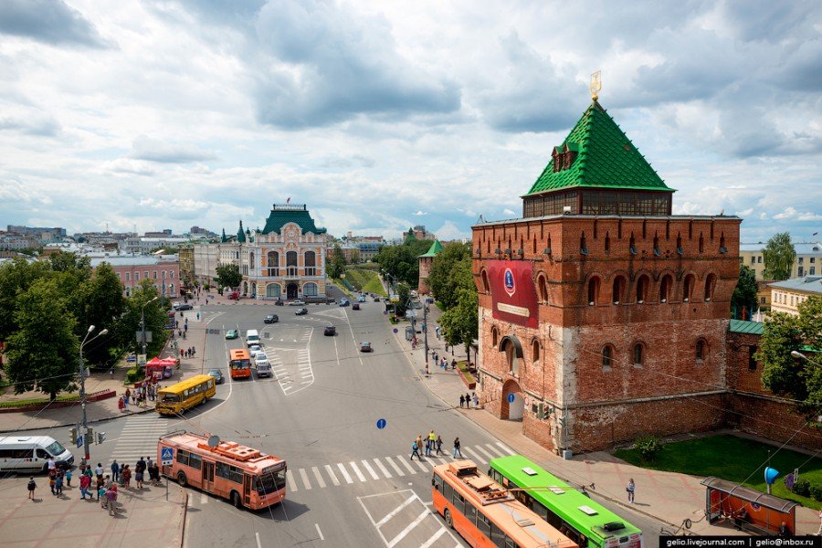 Нижний Новгород с высоты (43 фото)