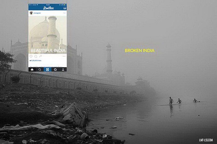 Индия в Инстаграме и в жизни (8 фото)