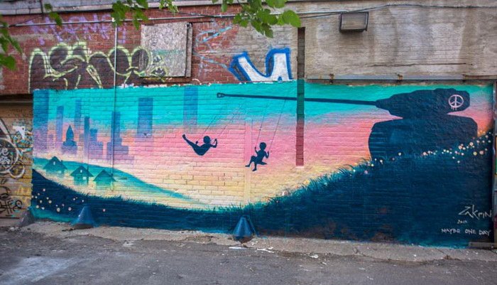 Фестиваль граффити Murals in the Market (30 фото)
