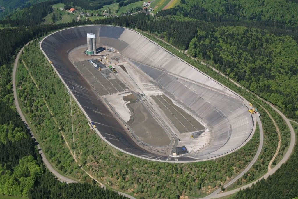 Гидроаккумулирующая электростанция ГАЭС Hornbergbecken (22 фото)