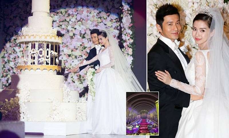 Свадьба китайской Ким Кардашян обошлась в 30 миллионов долларов (11 фото)