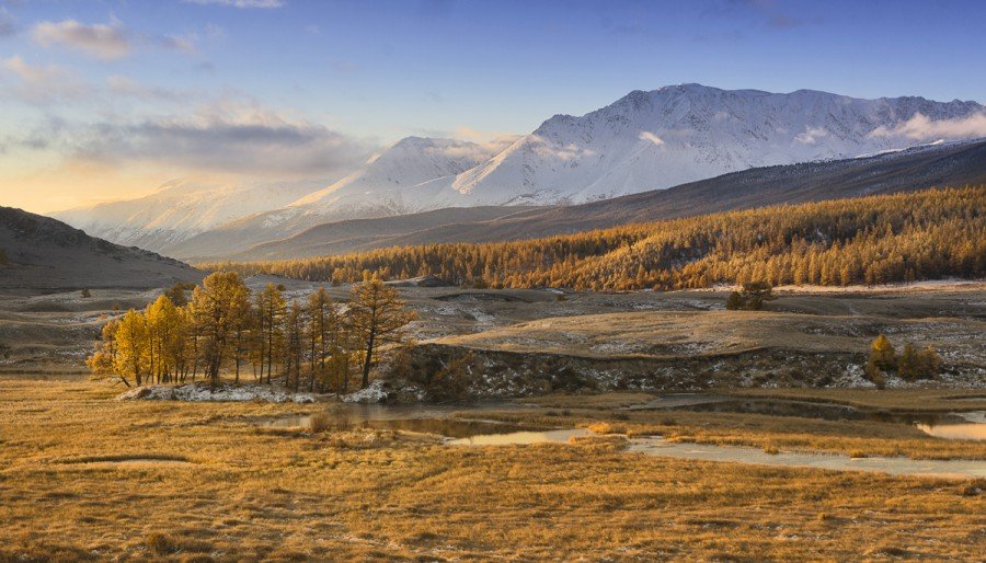 Осенний Алтай - волшебные пейзажи (12 фото)