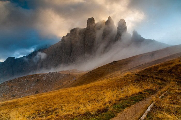 Осенние Доломитовые Альпы в фотографиях Mikolaj Gospodarek (15 фото)