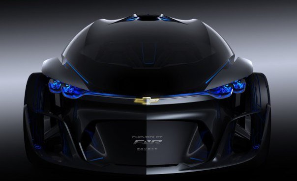 Автомобиль будущего - Chevrolet-FNR: электрошок разума (8 фото)