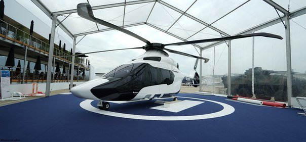 Airbus представили концепт грузоподъемного вертолета X6 (4 фото)
