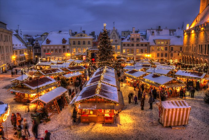 Самые красивые рождественские ярмарки в Европе (13 фото)