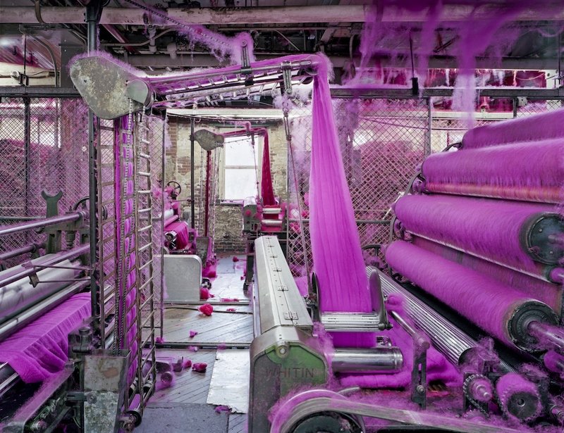 Яркие фотографии американской текстильной мануфактуры Криса Пейна
