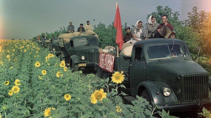 12 фотографий из архива журнала «Огонек» запечатлевшие тружеников СССР