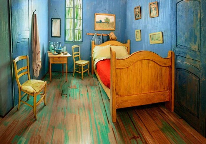 Теперь можно арендовать спальню Ван Гога со знаменитой картины
