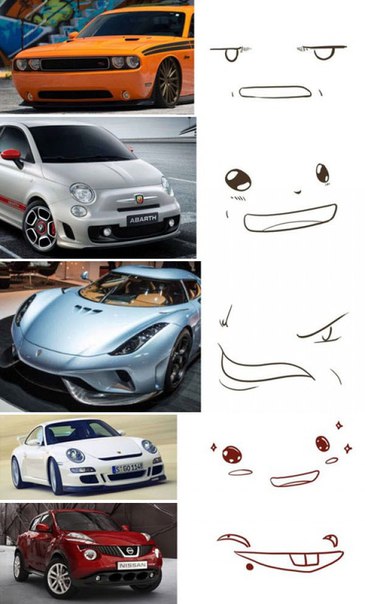 Каждый автомобиль имеет свое лицо