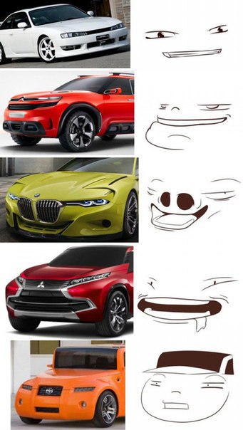 Каждый автомобиль имеет свое лицо