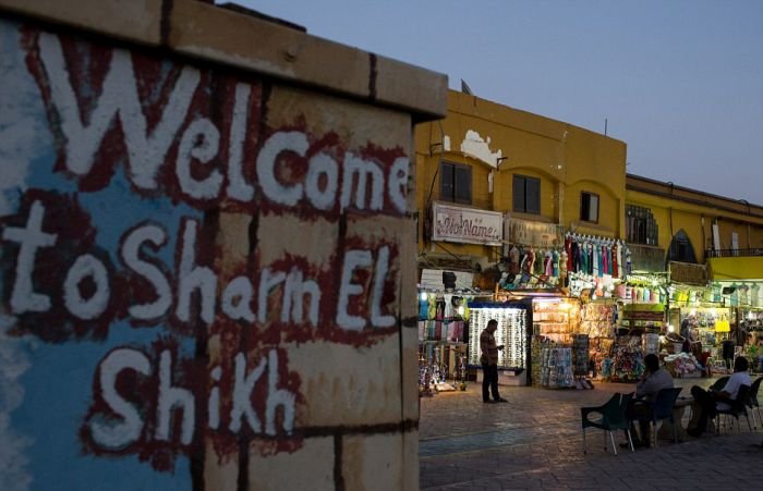 Опустевшие отели и пляжи Шарм-эль-Шейха